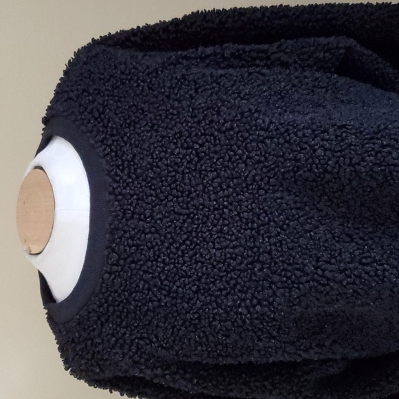 Wild Fable Black Popover Sweatshirt Size Small - Picture 2 of 5